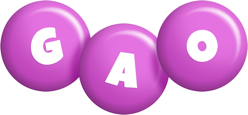 Gao candy-purple logo