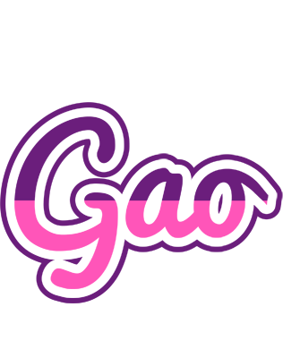 Gao cheerful logo