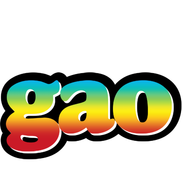 Gao color logo