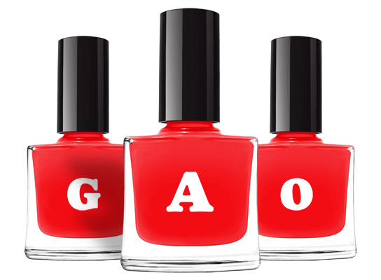 Gao fashion logo