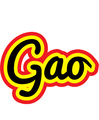 Gao flaming logo
