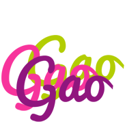 Gao flowers logo