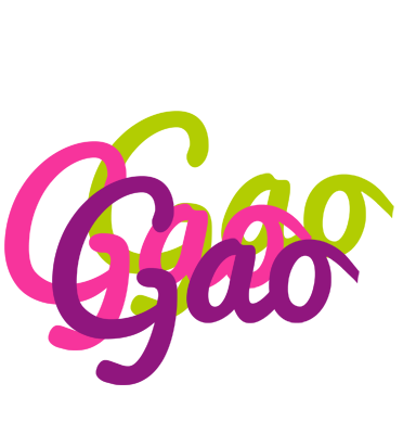 Gao flowers logo