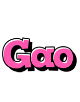 Gao girlish logo