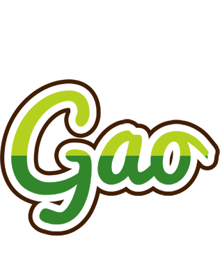 Gao golfing logo