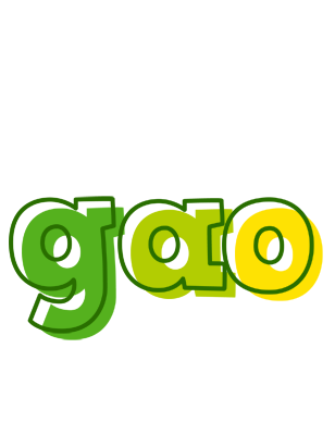 Gao juice logo