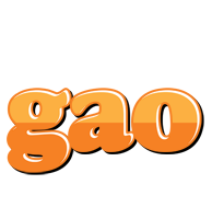 Gao orange logo