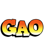 Gao sunset logo