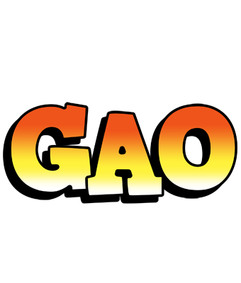 Gao sunset logo