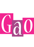 Gao whine logo