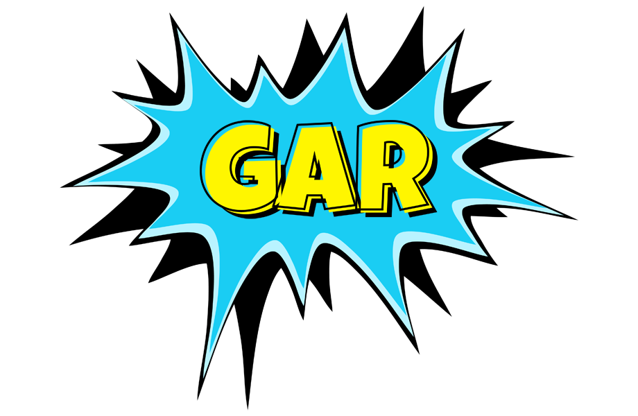 Gar amazing logo