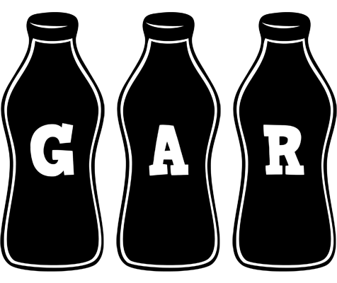 Gar bottle logo