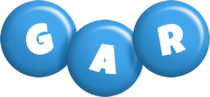 Gar candy-blue logo