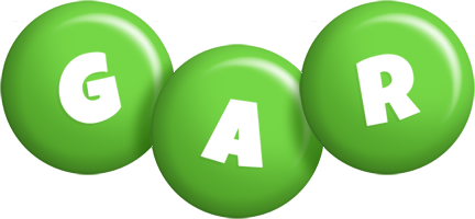 Gar candy-green logo