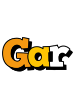 Gar cartoon logo