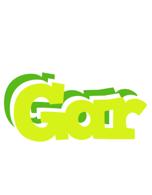 Gar citrus logo