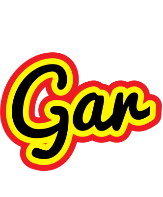 Gar flaming logo