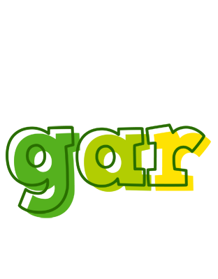 Gar juice logo