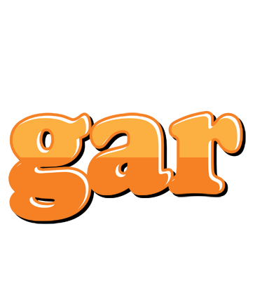 Gar orange logo