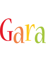 Gara birthday logo