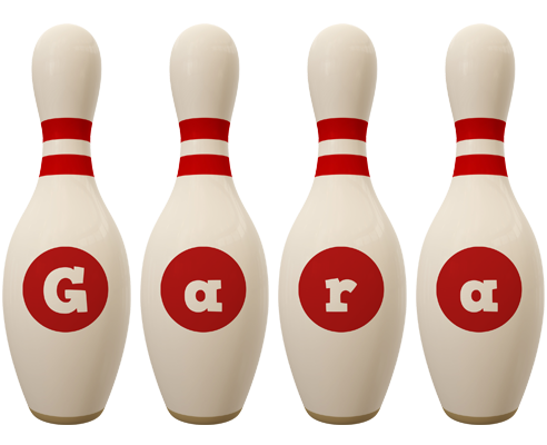 Gara bowling-pin logo