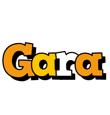 Gara cartoon logo