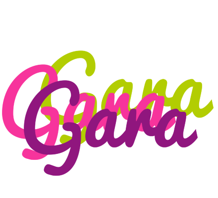 Gara flowers logo