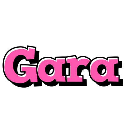 Gara girlish logo