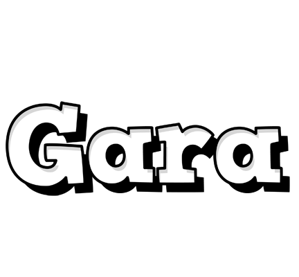 Gara snowing logo