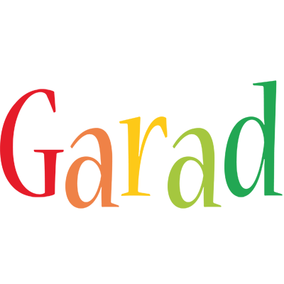 Garad birthday logo