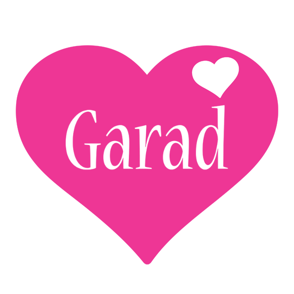 Garad love-heart logo