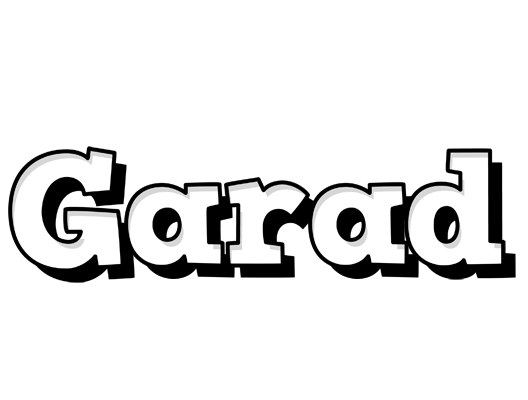 Garad snowing logo