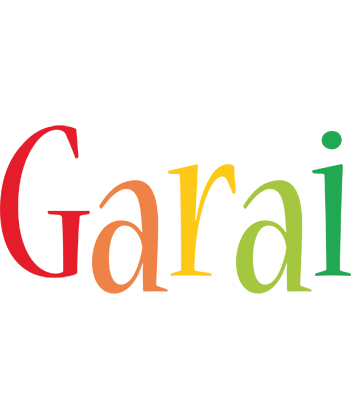 Garai birthday logo