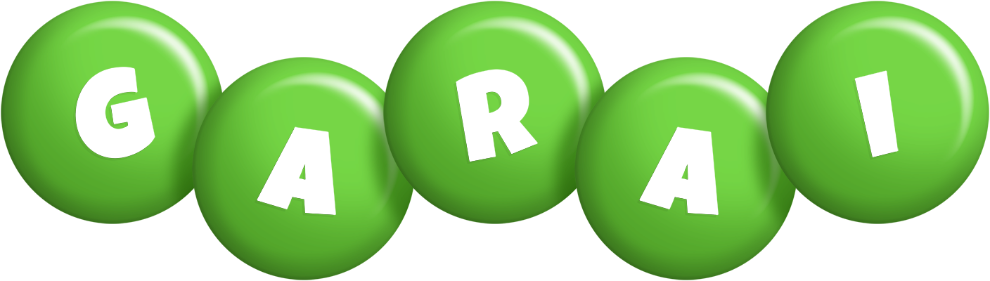 Garai candy-green logo