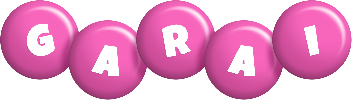 Garai candy-pink logo