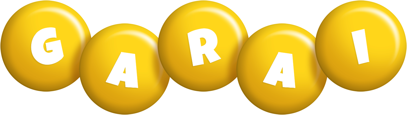 Garai candy-yellow logo