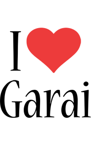 Garai i-love logo