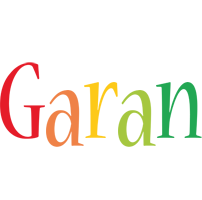 Garan birthday logo