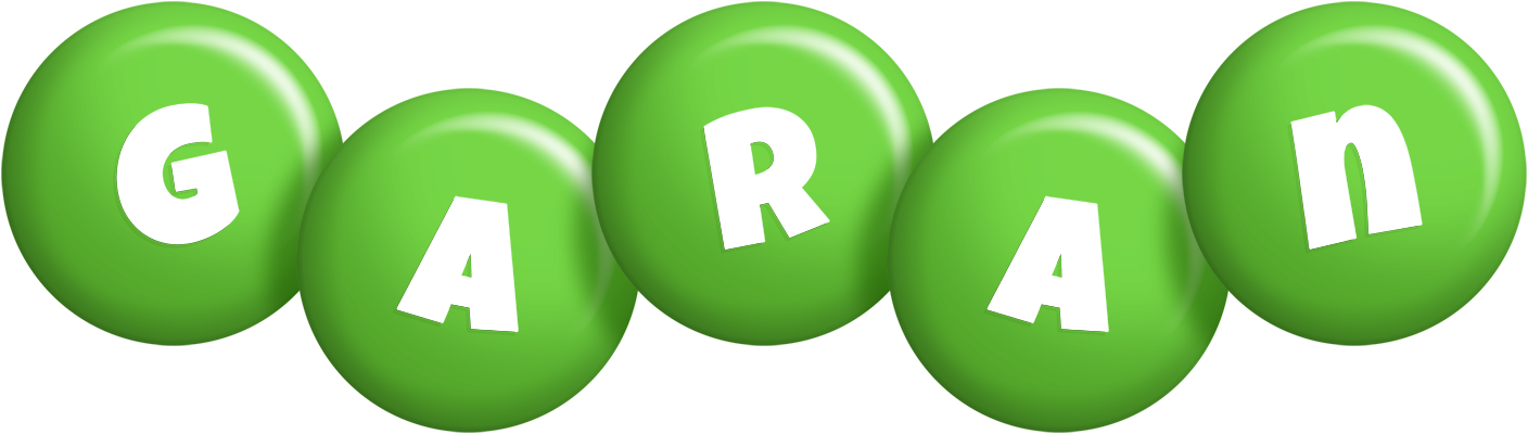 Garan candy-green logo