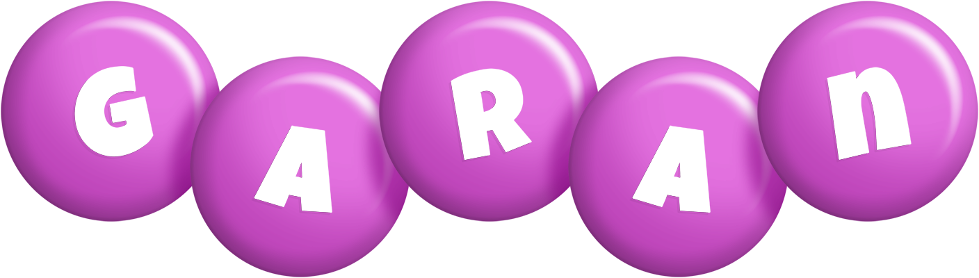 Garan candy-purple logo