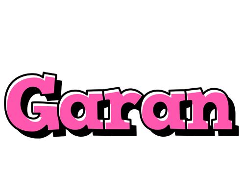 Garan girlish logo
