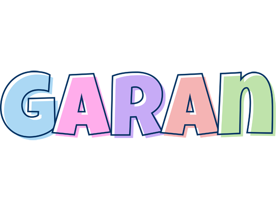 Garan pastel logo