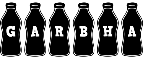 Garbha bottle logo