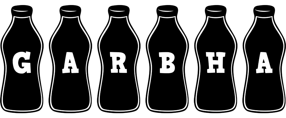 Garbha bottle logo