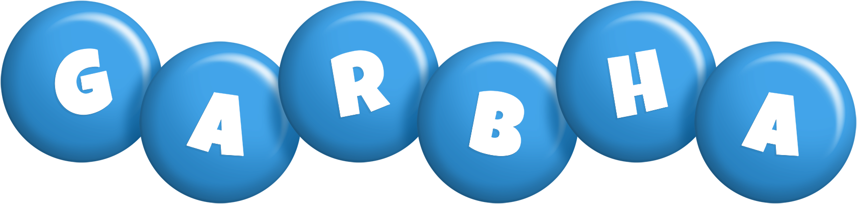 Garbha candy-blue logo
