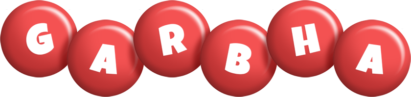 Garbha candy-red logo