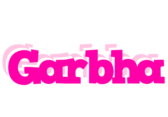 Garbha dancing logo