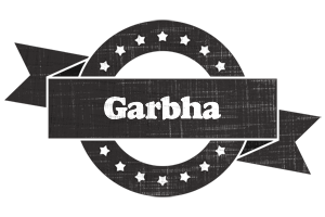 Garbha grunge logo