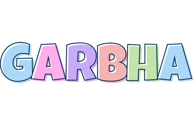 Garbha pastel logo