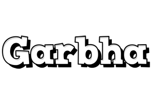 Garbha snowing logo